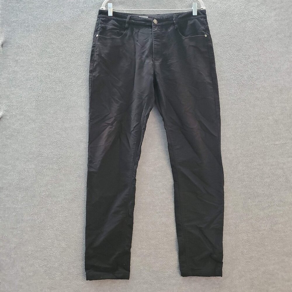 Prada Milano Men Jean Pants 34x30 Black Denim Mid Rise Pockets READ‎